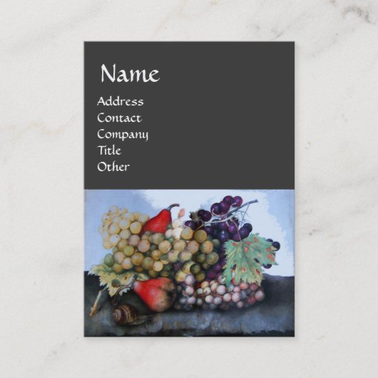 OBST DER JAHRE 1 - KUPPEN UND FARBEN VISITENKARTE (Vorderseite)