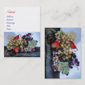 OBST DER JAHRE 1 - KUPPEN UND FARBEN VISITENKARTE (Vorne/Hinten)