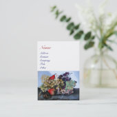 OBST DER JAHRE 1 - KUPPEN UND FARBEN VISITENKARTE (Stehend Vorderseite)