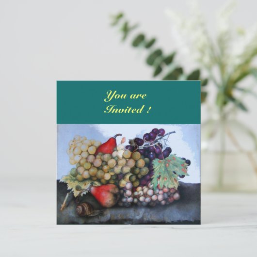 OBST DER SAISON 1 EINLADUNG (Stehend Vorderseite)