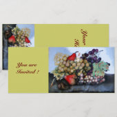 OBST DER SAISON 1 EINLADUNG (Vorne/Hinten)