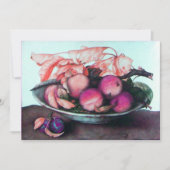 OBST DER SAISON 2,rosa, blau, schwarz Ankündigung (Vorderseite)