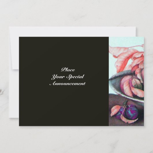 OBST DER SAISON 2,rosa, blau, schwarz Ankündigung (Rückseite)