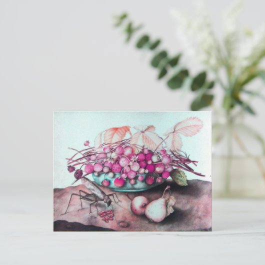 OBST DER SAISON 3 POSTKARTE (Stehend Vorderseite)