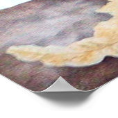 OBST DER SAISON 4- KÜNSTLER, ROSE & STRAWBERRIES POSTER (Ecke)