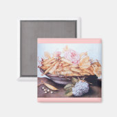 OBST DER SAISON 6 - BÄNE UND ROSE MAGNET (Vorderseite/Rückseite)