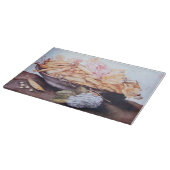 OBST DER SAISON 6 - BÄNE UND ROSE SCHNEIDEBRETT (Ecke)