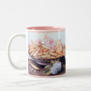 OBST DER SAISON 6 - BÄNE UND ROSE ZWEIFARBIGE TASSE