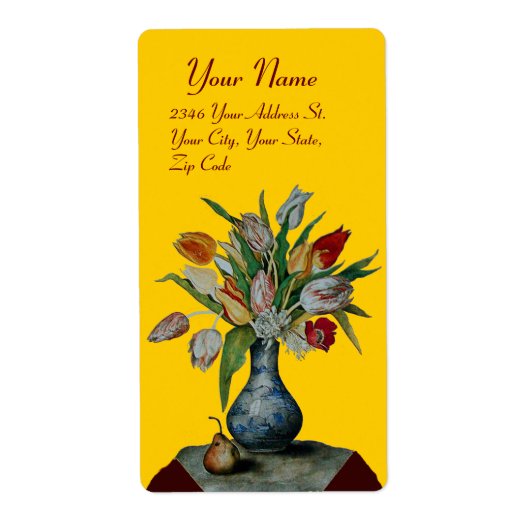 OBST DER SAISON - TULIPS, gelb orange (Vorne)