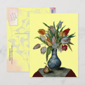 OBST DER SAISON - TULIPS POSTKARTE (Vorne/Hinten)
