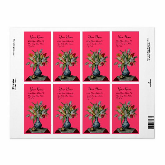 OBST DER SAISON - TULIPS rosa (Vorne)