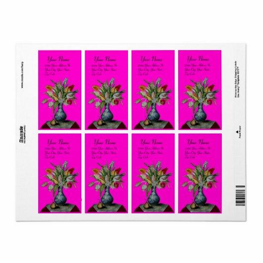 OBST DER SAISON - TULIPS violett (Vorne)