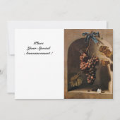 OBST DER SAISON - WOHLSTAND, gelb-braun Ankündigung (Rückseite)