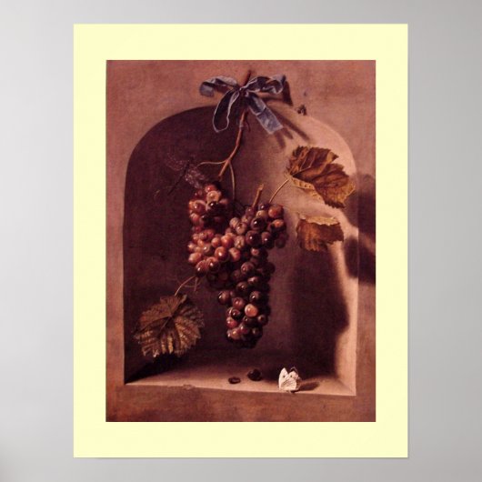 OBST DER SAISON - WOHLSTAND rosa antike rote Sahne Poster (Vorne)
