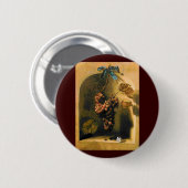 OBST DER SAISON - WOHLSTAND TRAGED GRAPES Rustikal Button (Vorne & Hinten)