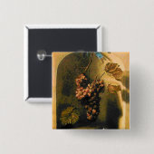 OBST DER SAISON - WOHLSTAND TRAGED GRAPES Rustikal Button (Vorne & Hinten)