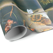 OBST DER SAISON - WOHLSTAND TRAGED GRAPES Rustikal Geschenkpapier (Rolleneckpunkt)