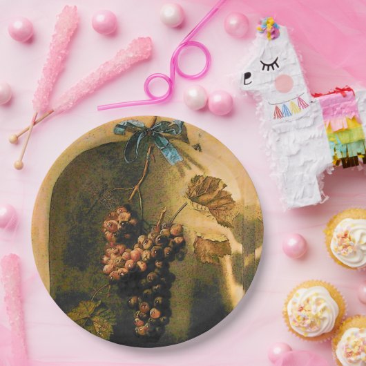 OBST DER SAISON, WOHLSTAND, WEINE PAPPTELLER (Party)