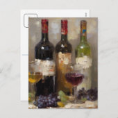 Obst der Weinpostkarte Feiertagspostkarte (Vorne/Hinten)