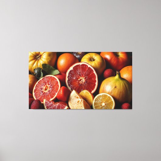 OBST DES LEBENS 5 LEINWANDDRUCK (Vorderseite)