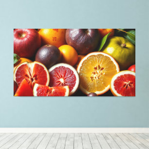 OBST DES LEBENS 6 LEINWANDDRUCK