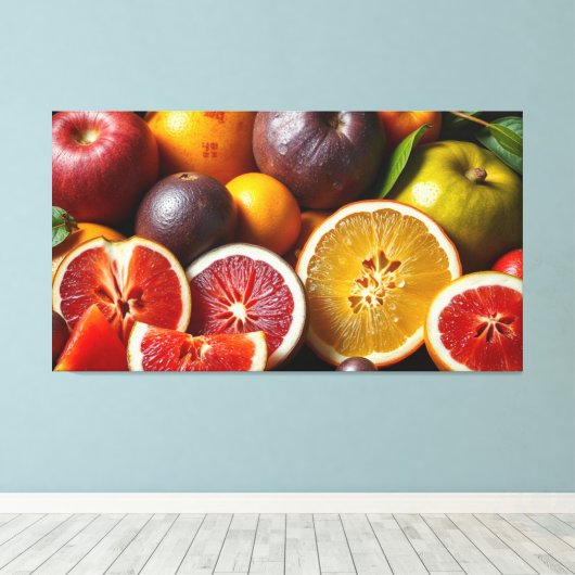 OBST DES LEBENS 6 LEINWANDDRUCK (Insitu (Holzboden))