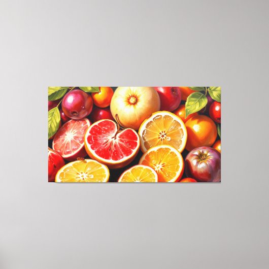 OBST DES LEBENS 7 LEINWANDDRUCK (Vorderseite)