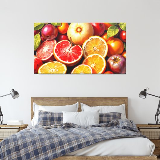 OBST DES LEBENS 7 LEINWANDDRUCK (Insitu (Schlafzimmer))