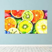 OBST DES LEBENS 8 LEINWANDDRUCK (Insitu (Holzboden))