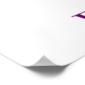 Obst des Weinkellers Poster (Ecke)