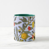 Obst, ein William-Morris-Muster, Tasse (Zentrum)