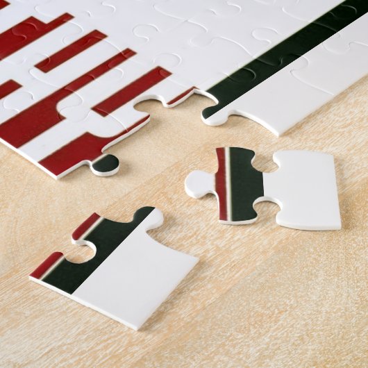 Obst essen - gesund sein - WPA-Plakat - Werbeaktio Puzzle (Seite)