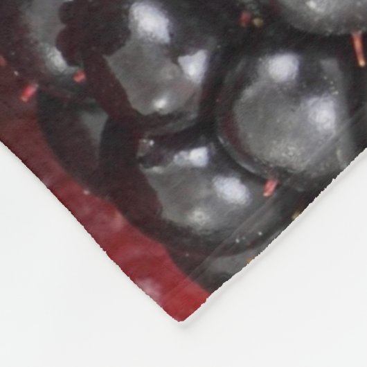 Obst Fleecedecke (Ecke)