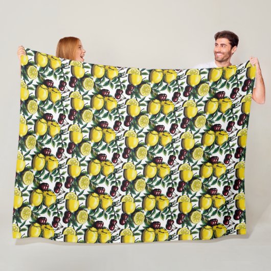 Obst fleecedecke (Beispiel)