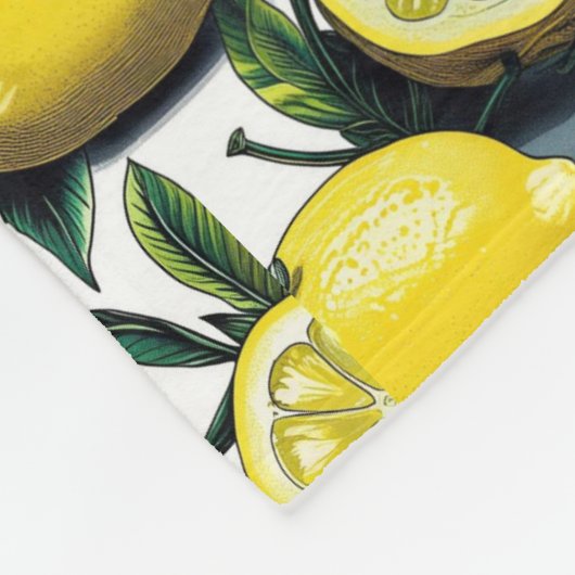 Obst fleecedecke (Ecke)