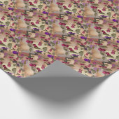 Obst, Flickwerk Geschenkpapier (Ecke)