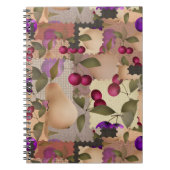 Obst, Flickwerk Notizblock (Vorderseite)