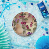 Obst, Flickwerk Pappteller (Party)