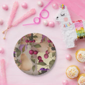 Obst, Flickwerk Pappteller (Party)