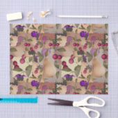 Obst, Flickwerk Seidenpapier (Handwerk)