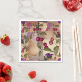 Obst, Flickwerk Serviette (Beispiel)