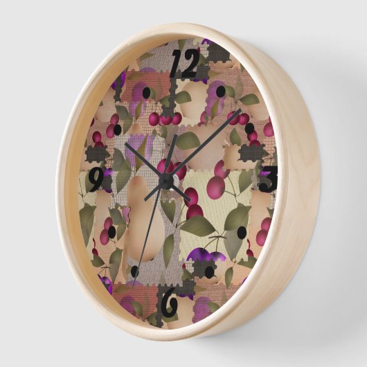 Obst, Flickwerk Uhr (Winkel)