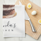 OBST FLORALKAKE PATISSERIE CUPCAKE KOCH BAKERIE GESCHIRRTUCH (Viertel Falte)