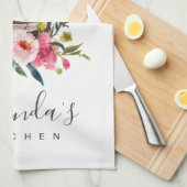 OBST FLORALKAKE PATISSERIE CUPCAKE KOCH BAKERIE GESCHIRRTUCH (Viertel Falte)