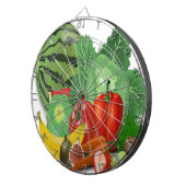 Obst Gemüse Artischocken Banane Dartscheibe (Vorderseite rechts)