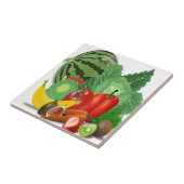 Obst Gemüse Artischocken Banane Fliese (Seite)