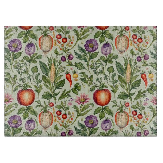 Obst, Gemüse, Blume Schneidebrett (Vorderseite)