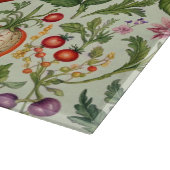 Obst, Gemüse, Blume Schneidebrett (Ecke)