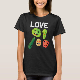 Obst Gemüse für Männer Gartenpflanzen P T-Shirt