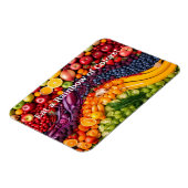 Obst Gemüse gesunde Ernährung Erinnerung Magnet (Linke Seite)